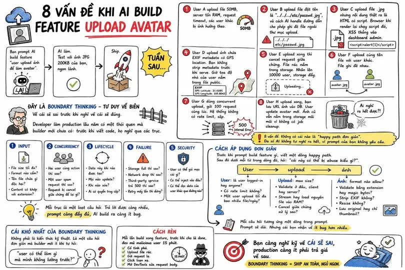 Think Like a Developer #8: Boundary Thinking - "Nghĩ về cái sẽ sai, không chỉ cái sẽ đúng"